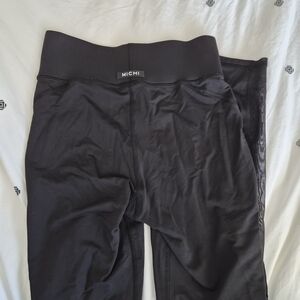 Michi Black Mesh Leggings | XS